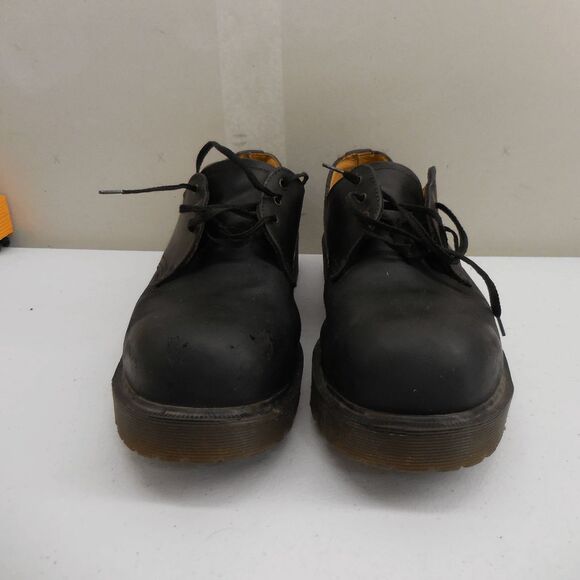 Vintage Dr. Martens Mens Black Original Made In England Oxford Shoes Size 8 90s main image 9
